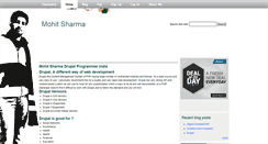 Desktop Screenshot of mohitsharma.net