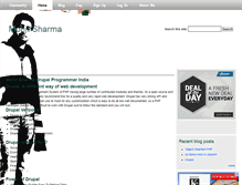 Tablet Screenshot of mohitsharma.net